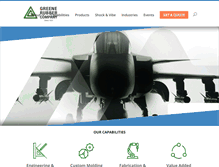 Tablet Screenshot of greenerubber.com